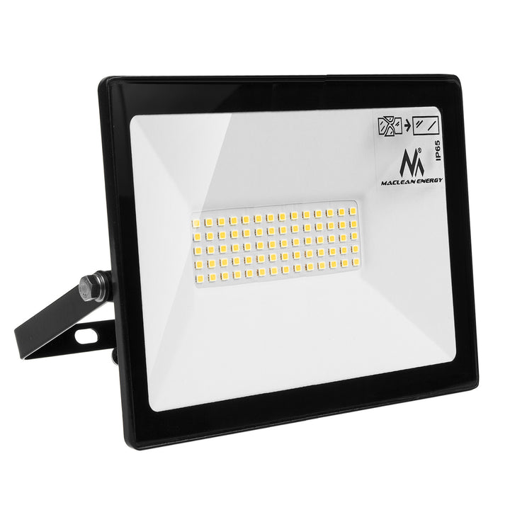 Proiector LED Slim, 50W, 4000lm, alb cald (3000K) Maclean, MCE550 WW, IP65, PREMIUM