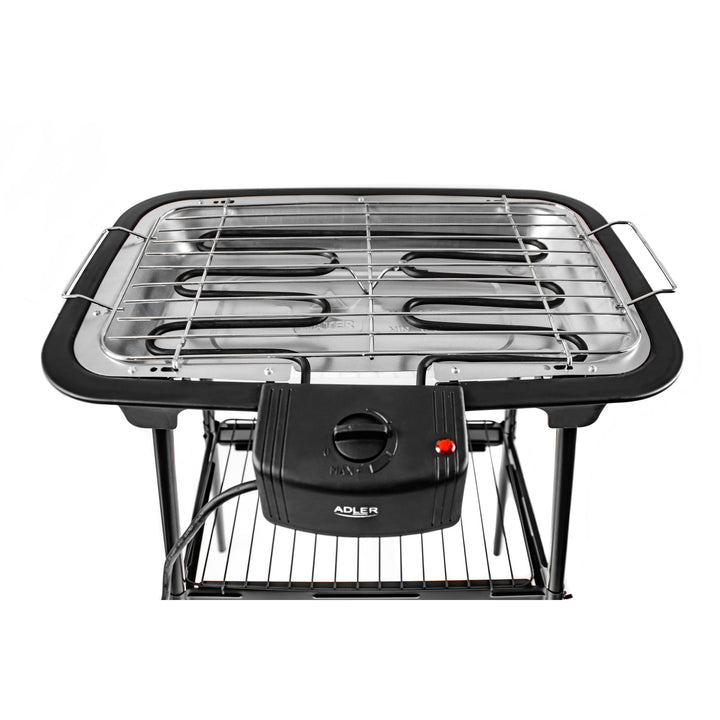 Gratar electric cu suport de gradina Adler AD 6602