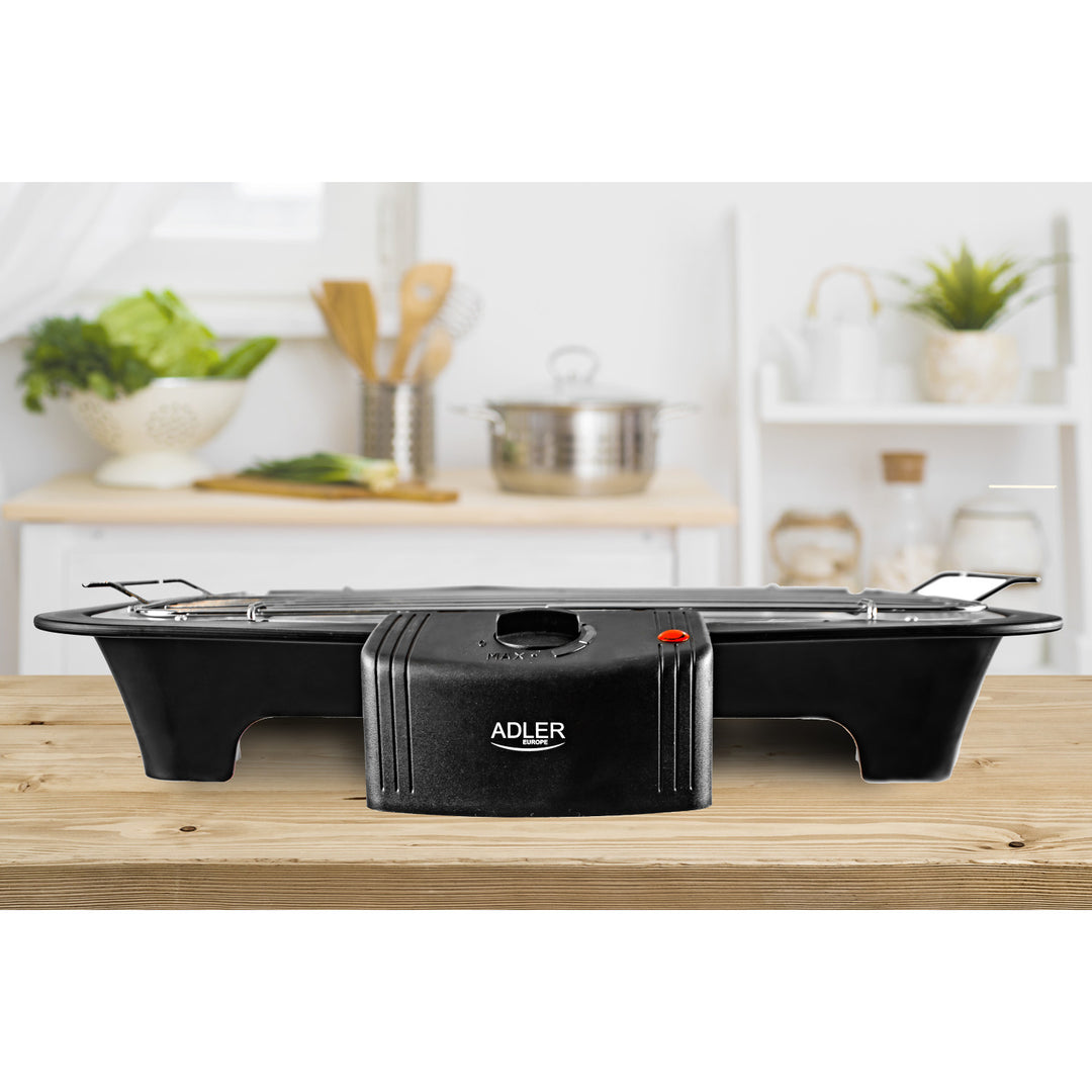 Gratar electric cu suport de gradina Adler AD 6602