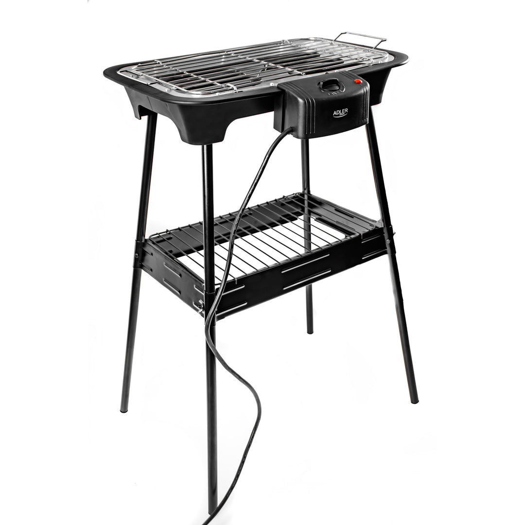 Gratar electric cu suport de gradina Adler AD 6602