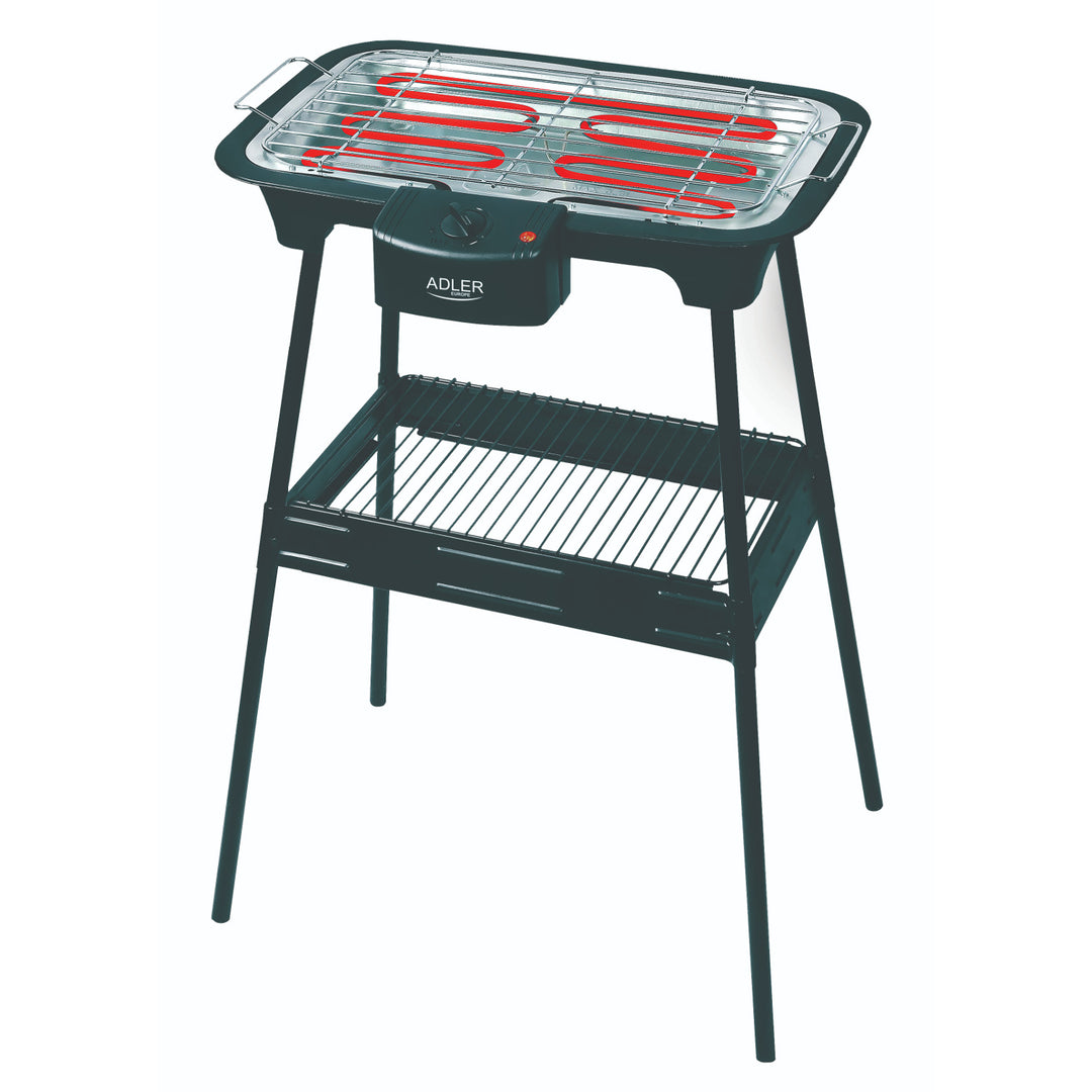 Gratar electric cu suport de gradina Adler AD 6602