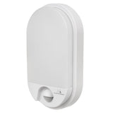 Lampă LED MCE340 cu senzor de mișcare în infraroșu - 1100lm 15W IP54, lumină naturală (4000K)