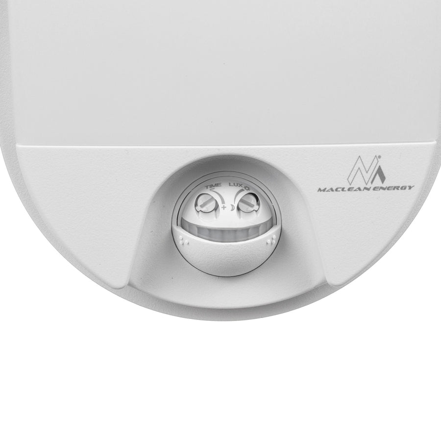 Lampă LED MCE340 cu senzor de mișcare în infraroșu - 1100lm 15W IP54, lumină naturală (4000K)