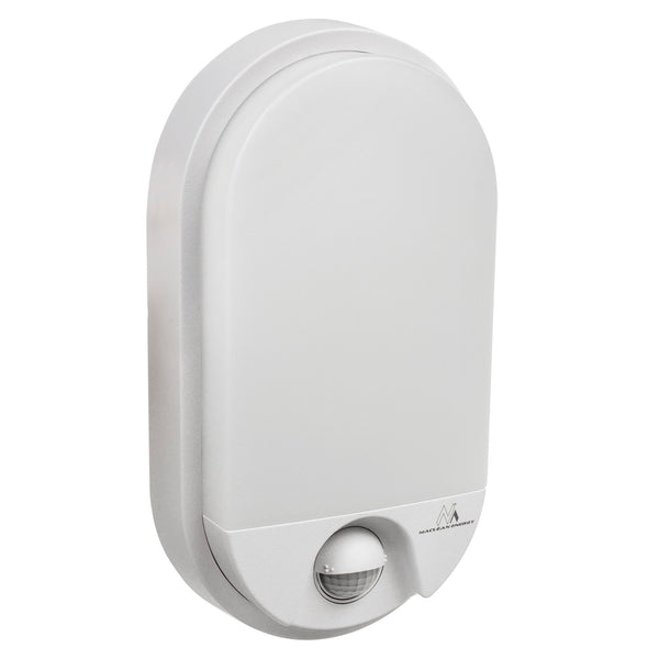 Lampă LED MCE340 cu senzor de mișcare în infraroșu - 1100lm 15W IP54, lumină naturală (4000K)