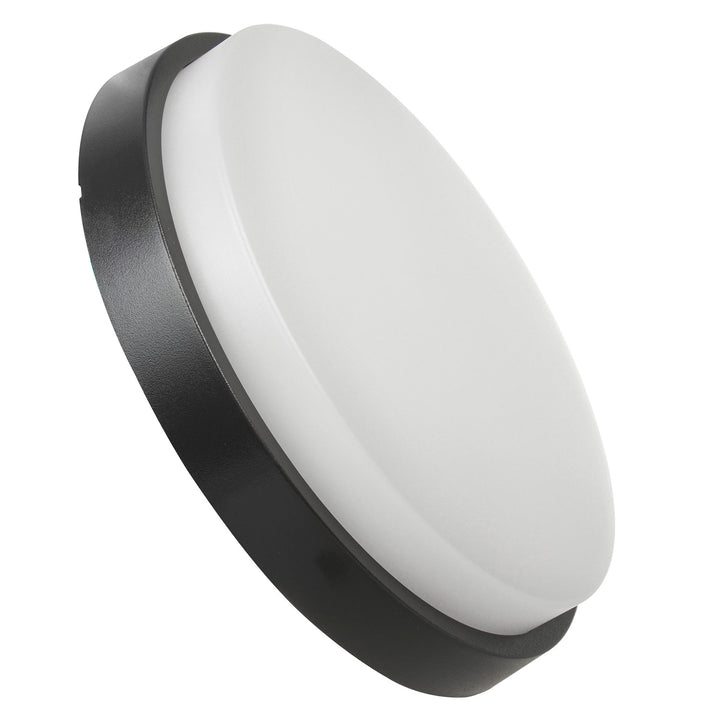 Maclean Energy MCE342 GR Lampă LED de perete și tavan 1100lm 15W IP54 gri, alb natural (4000K)