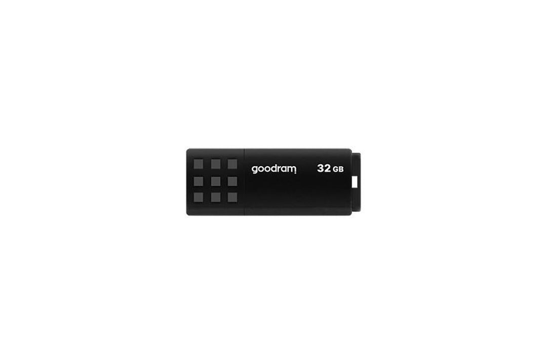 USB 3.0 pendrive 32GB negru Goodram citiți până la 60 MB / s, scrieți până la 20 MB / s