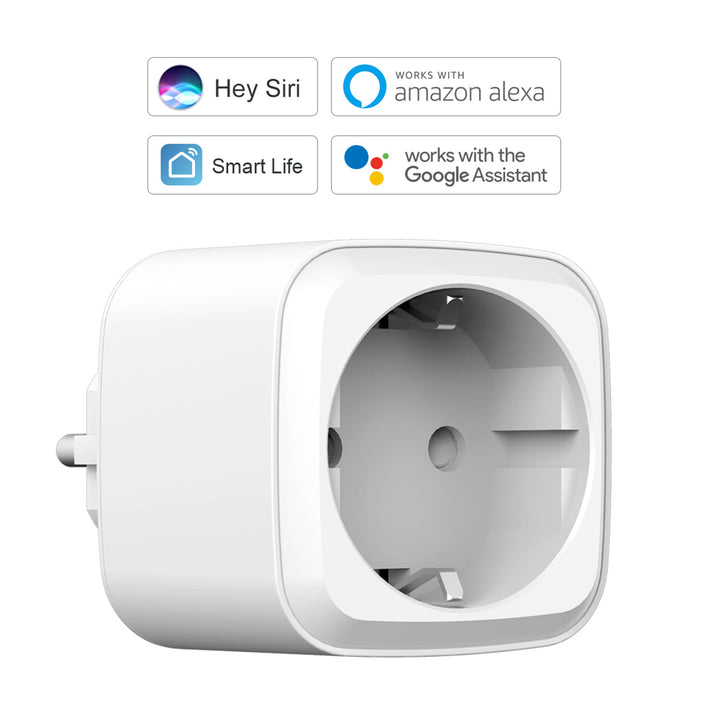 Soclu WiFi controlat de la distanță Android iOS Alexa Google Home timer GreenBlue GB705 max 3840W