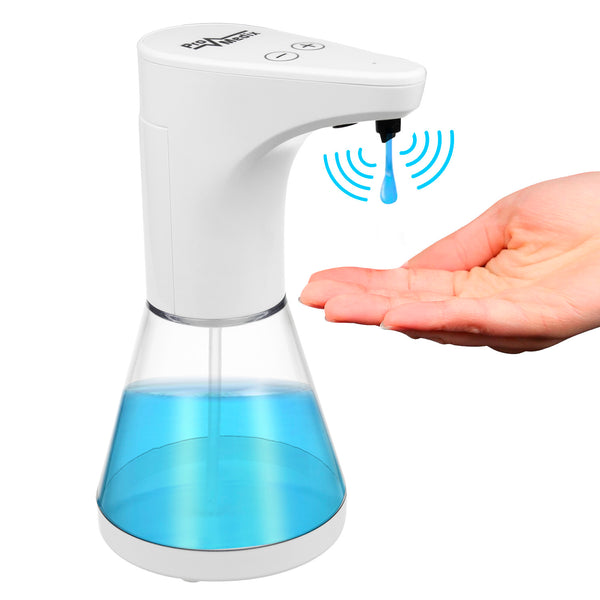 Dispenser automat de dozare pentru săpunuri lichide, dezinfectanți și geluri Promedix PR-530 480ml pentru 4 baterii AA
