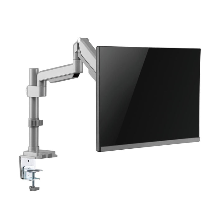 Suport de birou Ergo Office pentru monitor, cu arc, 17-32, 9 kg, ER-407G, Gri