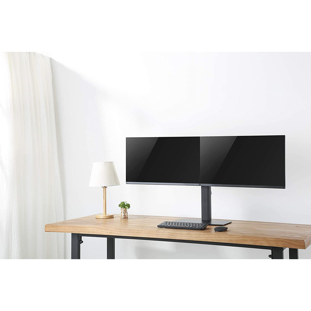 ERGOOFFICE ER-411 Suport universal pentru 2 monitoare 2 x suporturi pentru două monitoare 17" - 27'' 2 x 6kg