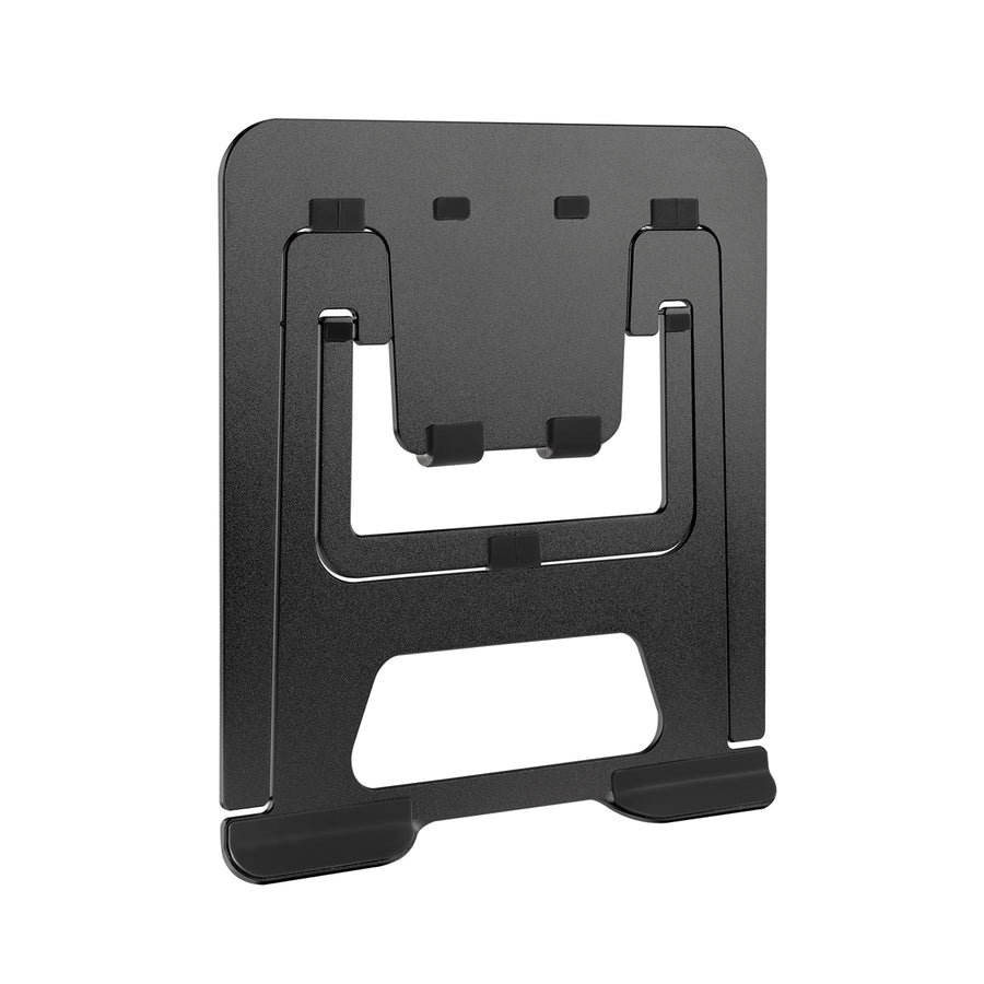 Suport de laptop pliabil ultra-subțire  ERGOOFFICE.EU, negru, potrivit pentru laptopuri de 11-15'', ER-416 B