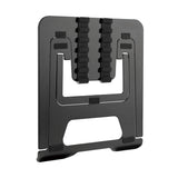 Suport de laptop pliabil ultra-subțire  ERGOOFFICE.EU, negru, potrivit pentru laptopuri de 11-15'', ER-416 B