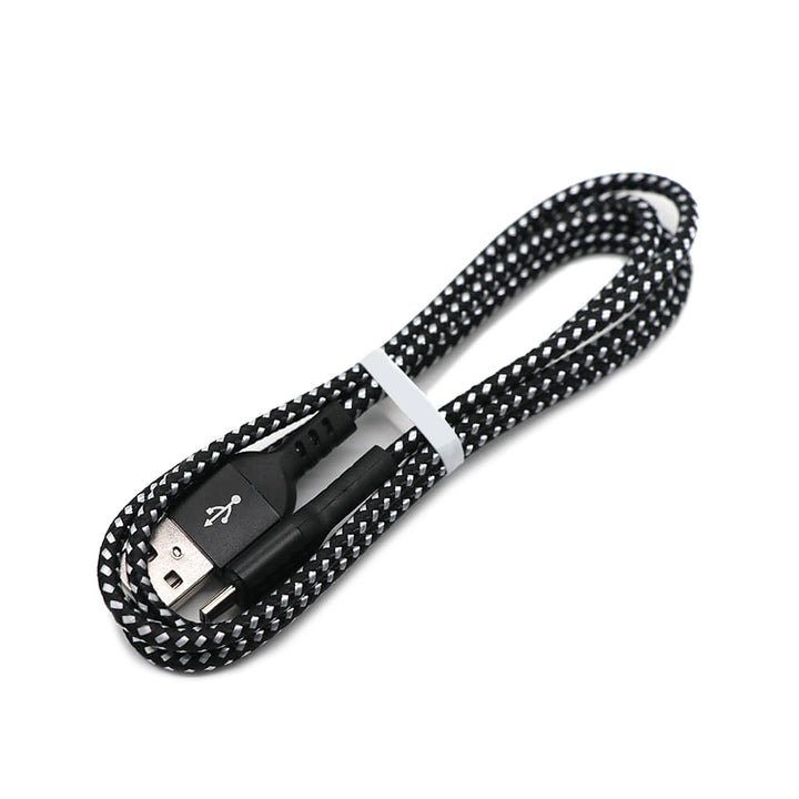 Cablu USB C care acceptă încărcare rapidă 2.4A Maclean Energy MCE471 negru, 1m 5V / 2.4A - transmisie date
