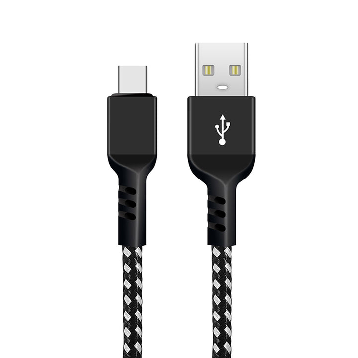 Cablu USB C care acceptă încărcare rapidă 2.4A Maclean Energy MCE471 negru, 1m 5V / 2.4A - transmisie date