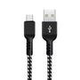 Cablu USB C care acceptă încărcare rapidă 2.4A Maclean Energy MCE471 negru, 1m 5V / 2.4A - transmisie date