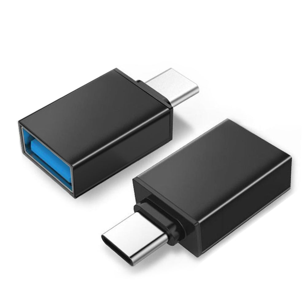 Adaptor OTG de la USB A la USB C Maclean Energy MCE470 negru