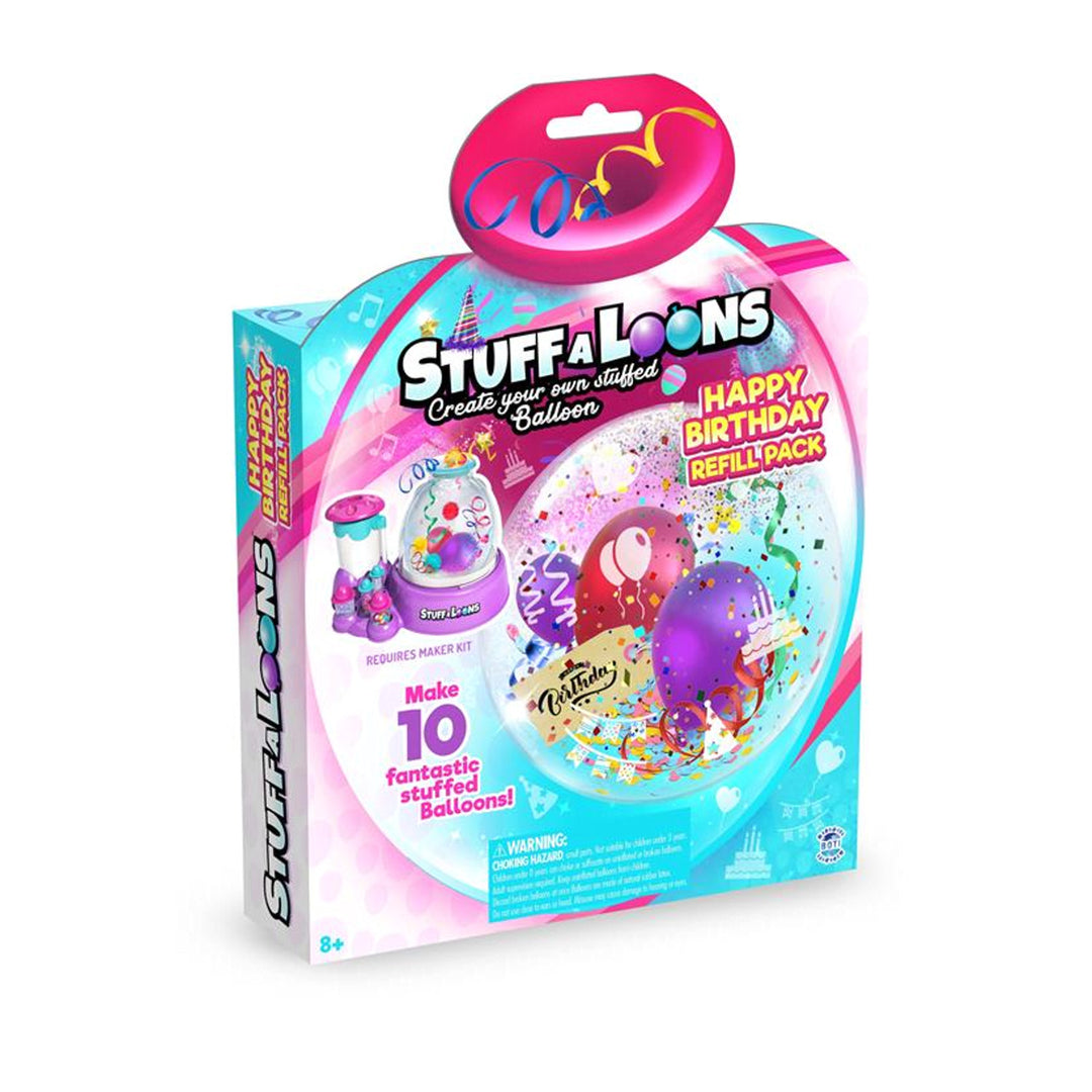 Stuff-A-Loons Happy Birtday Refill Pack Birthday Refill Pack pentru stația de pompare a baloanelor