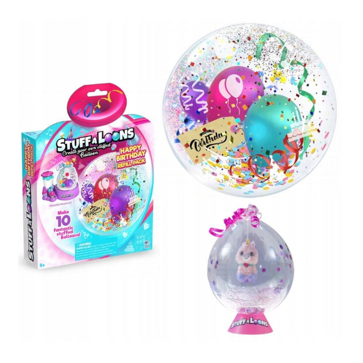 Stuff-A-Loons Happy Birtday Refill Pack Birthday Refill Pack pentru stația de pompare a baloanelor