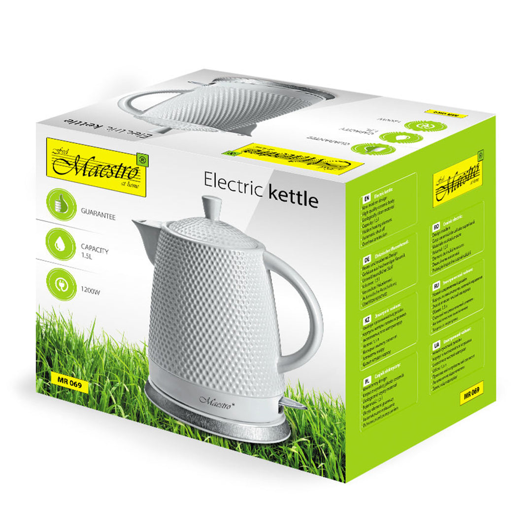 Ceainic ceramic MR069 1.5l ulcior electric 1200W