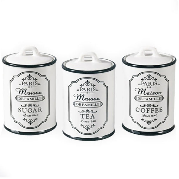 Set 3 recipiente ceramice de bucatarie Maestro Paris