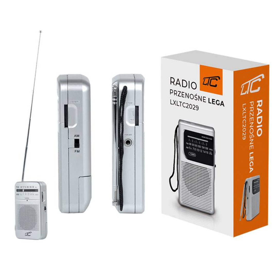 Radio portabil LTC Retro Lega cu antenă telescopică