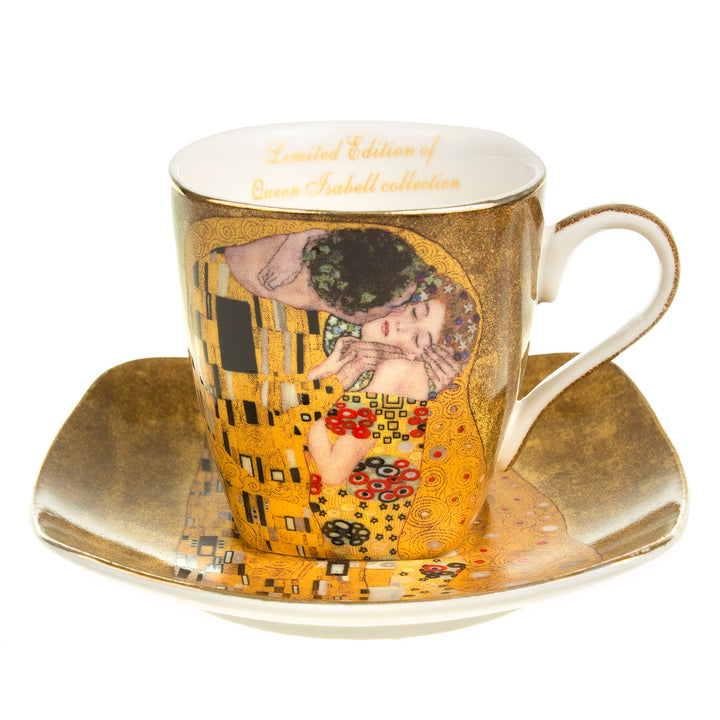 SET CUPĂ DE PORȚELANĂ ESPRESSO CU PLATĂ