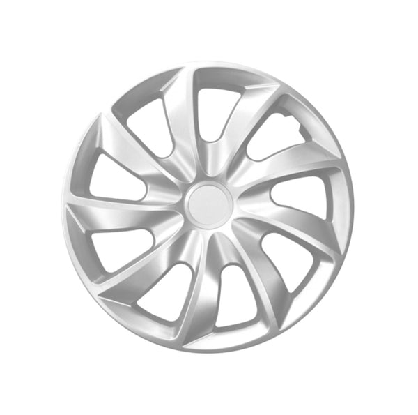 Capace 16" NRM QUAD SILVER argint - 4 bucăți