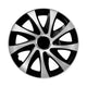 13" NRM EXTRA DRIFT SILVER BLACK capace de butuci argintii și negre - 4 bucăți