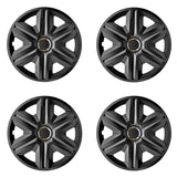 16" NRM FAST GRAPHITE PAINTED hubcaps 4 piese - culoare grafit