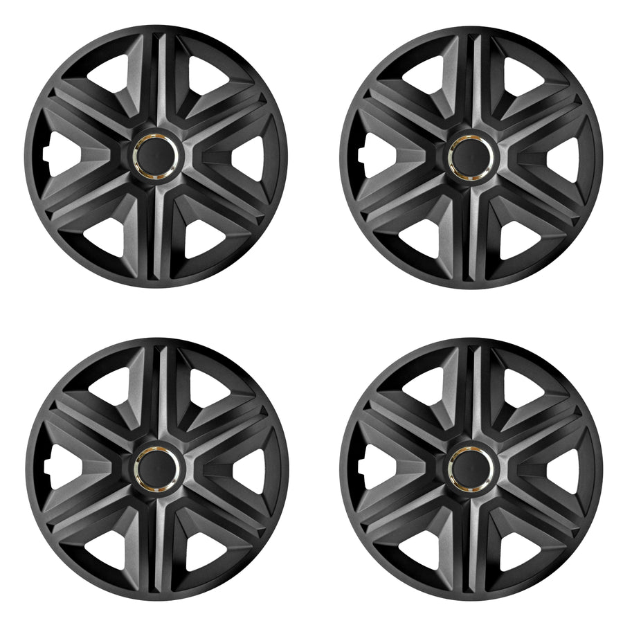 16" NRM FAST GRAPHITE PAINTED hubcaps 4 piese - culoare grafit