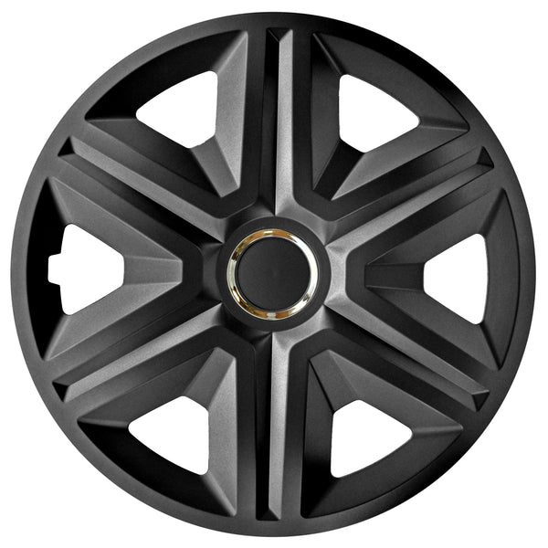 16" NRM FAST GRAPHITE PAINTED hubcaps 4 piese - culoare grafit