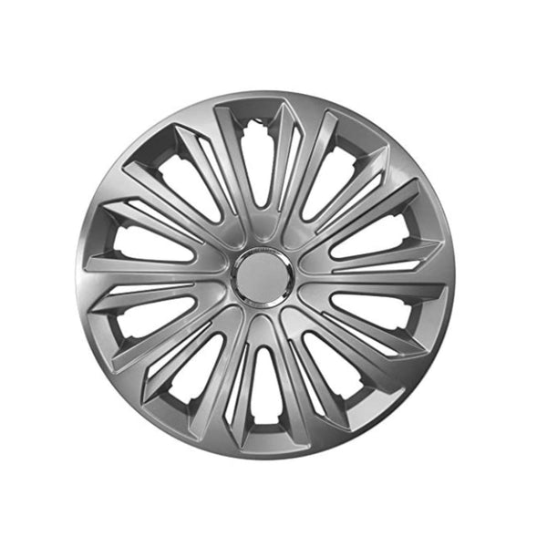 NRM STRONG SILVER LACQUERED capace de butuci argintii 16" - 4 bucăți