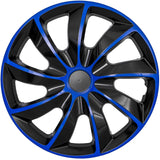 NRM QUAD BICOLOR BLUE BLACK capace de butuci 16" - 4 bucăți