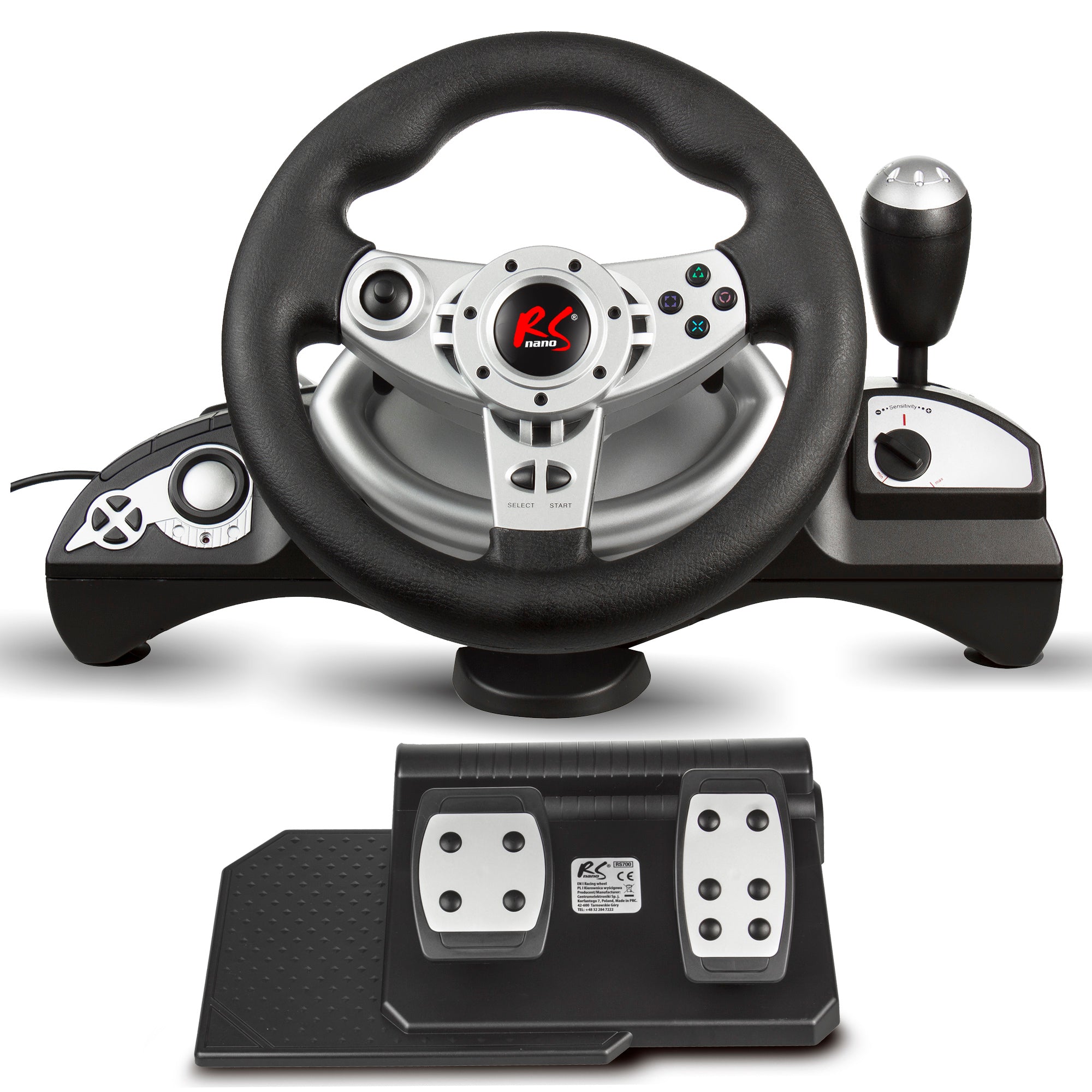 Volan NanoRS, PS4 / PS3 / XBOX ONE / PC (X-INPUT / D-INPUT