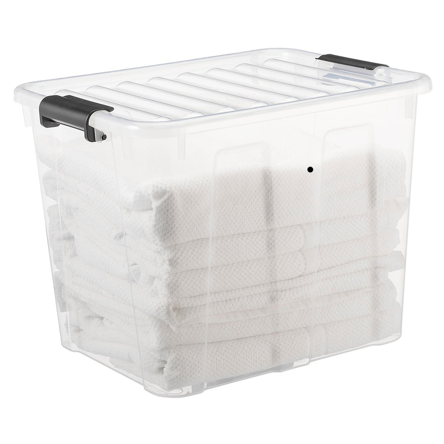 Un container cu capac Plast Team Home Box 40L - soluții practice și design unic