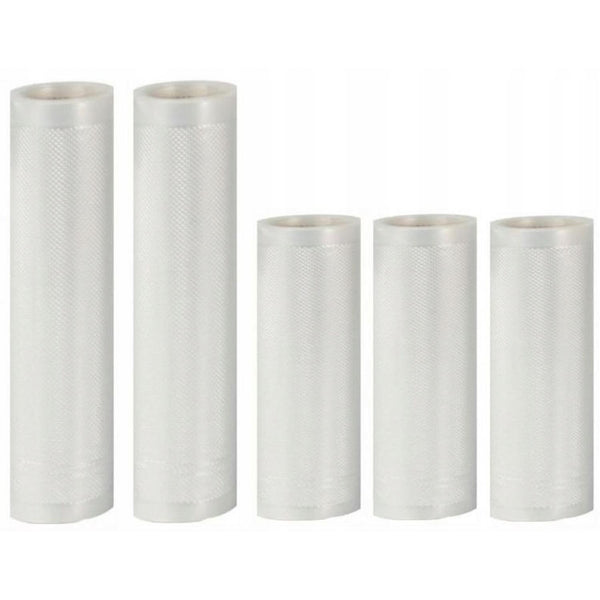 Set universal de folie Camry pentru etanșatoare cu vid (2 role 28x300cm + 3 role 20x300cm)