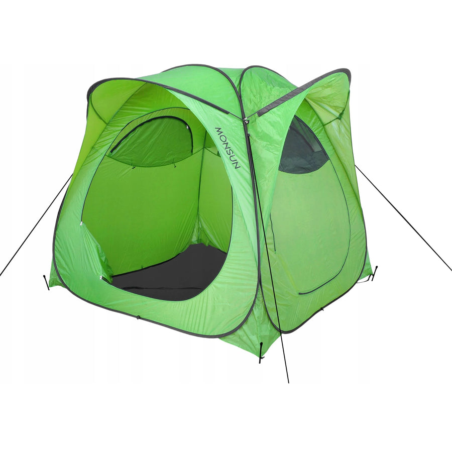 Cort turistic pentru pescuit Monsun, verde, 225 x 225 x 190 cm