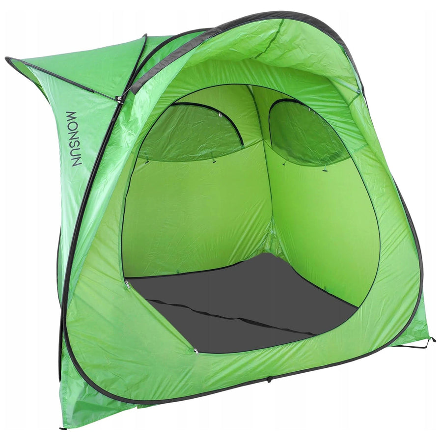 Cort turistic pentru pescuit Monsun, verde, 225 x 225 x 190 cm