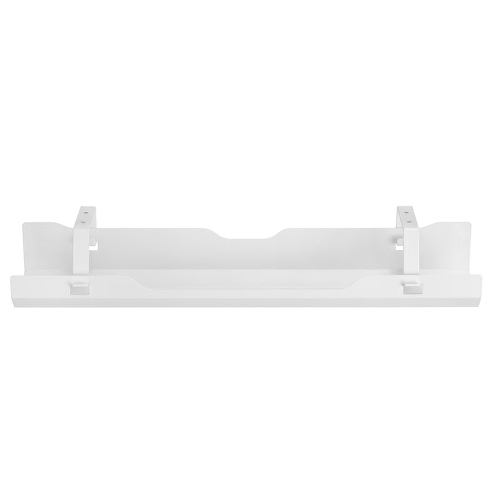 Organizator birou, Ergo Office ER-431 W, 60 cm, alb, ideal pentru depozitarea cablurilor