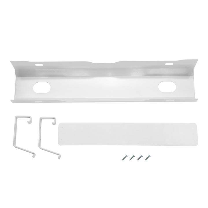 Organizator birou, Ergo Office ER-431 W, 60 cm, alb, ideal pentru depozitarea cablurilor