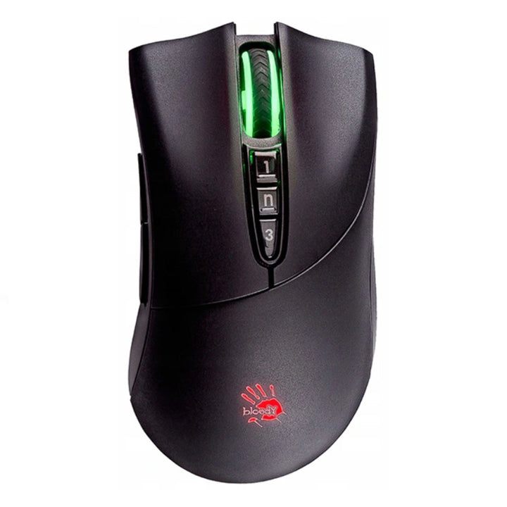 A4TECH A4TMYS46326 Mouse de joc Optical Pro 16000 DPI Joc Mâna dreaptă Gamer Lumină cu fir USB