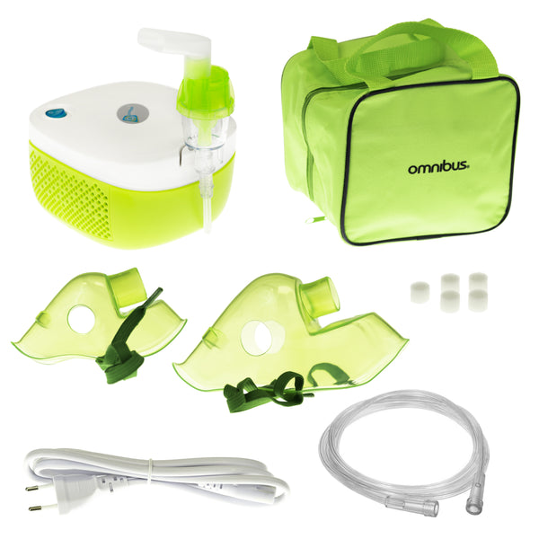 Compresor inhalator Omnibus Nubi BR-CN195 funcționare continuă