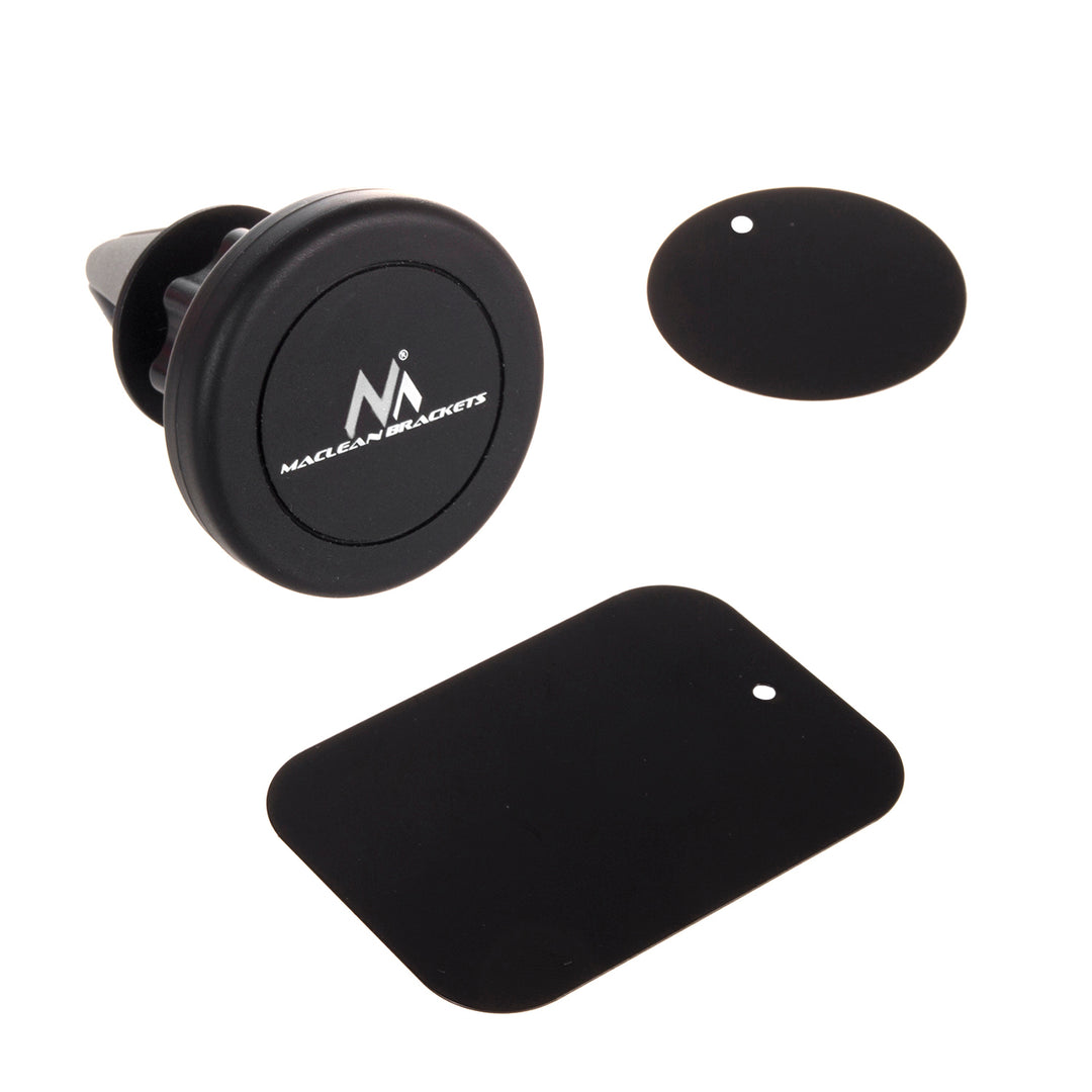 Suport pentru telefon auto Maclean, universal, pentru grila de ventilație, magnetic, 360 de grade. MC-325
