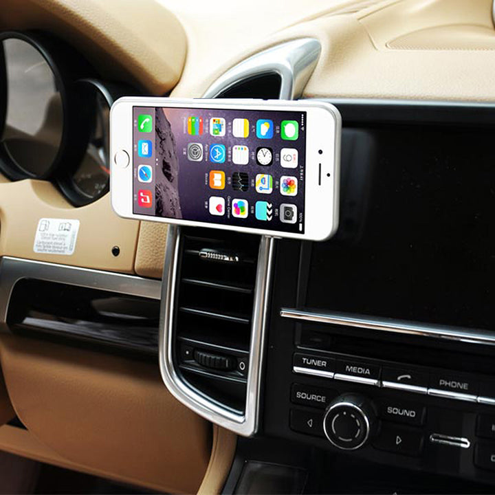 Suport pentru telefon auto Maclean, universal, pentru grila de ventilație, magnetic, 360 de grade. MC-325