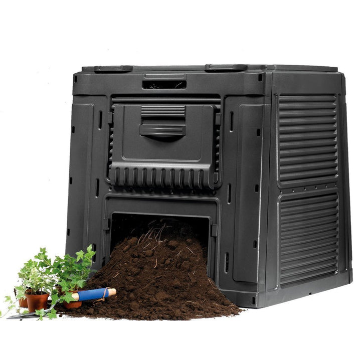 Composter cu bază Keter E-COMPOSTER 470L Negru 231415