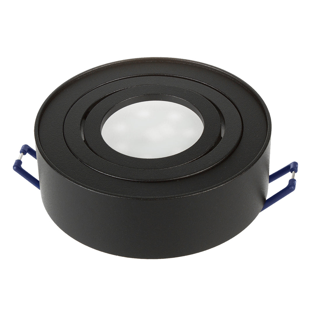 Corp de iluminat Maclean spot, pentru surse de lumină MR16 / GU10, negru, 94x32mm, rotund, aluminiu, MCE462 B