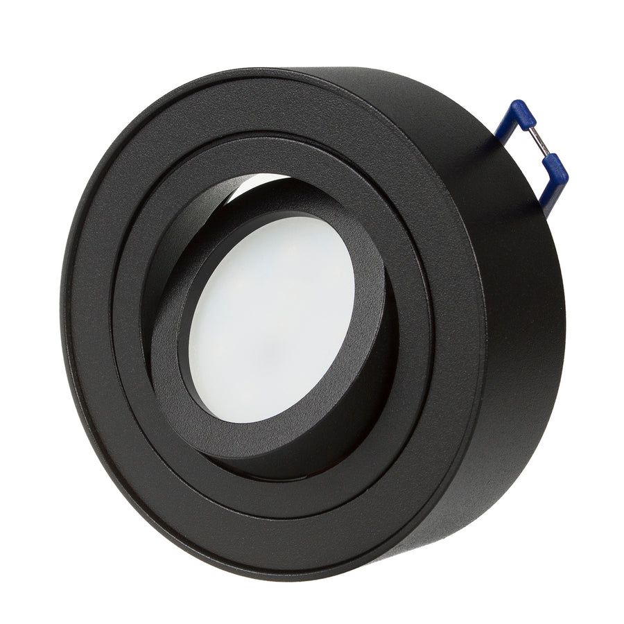 Corp de iluminat Maclean spot, pentru surse de lumină MR16 / GU10, negru, 94x32mm, rotund, aluminiu, MCE462 B