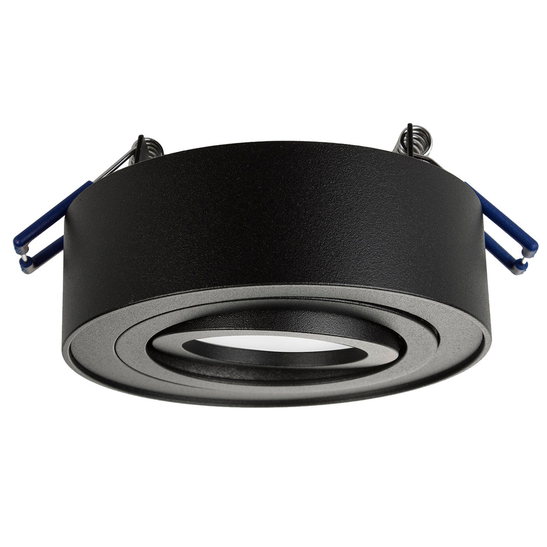 Corp de iluminat Maclean spot, pentru surse de lumină MR16 / GU10, negru, 94x32mm, rotund, aluminiu, MCE462 B