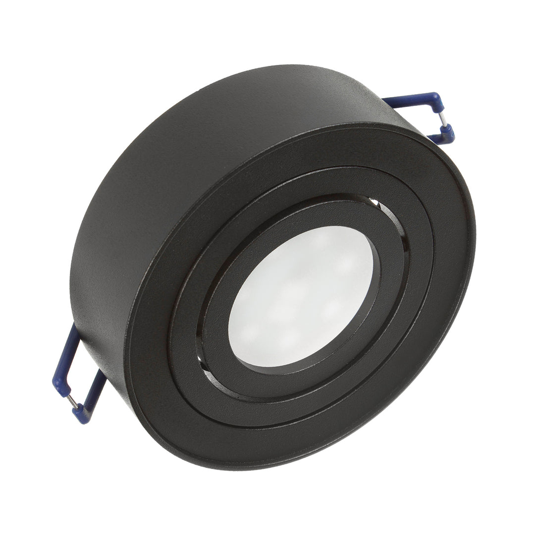 Corp de iluminat Maclean spot, pentru surse de lumină MR16 / GU10, negru, 94x32mm, rotund, aluminiu, MCE462 B