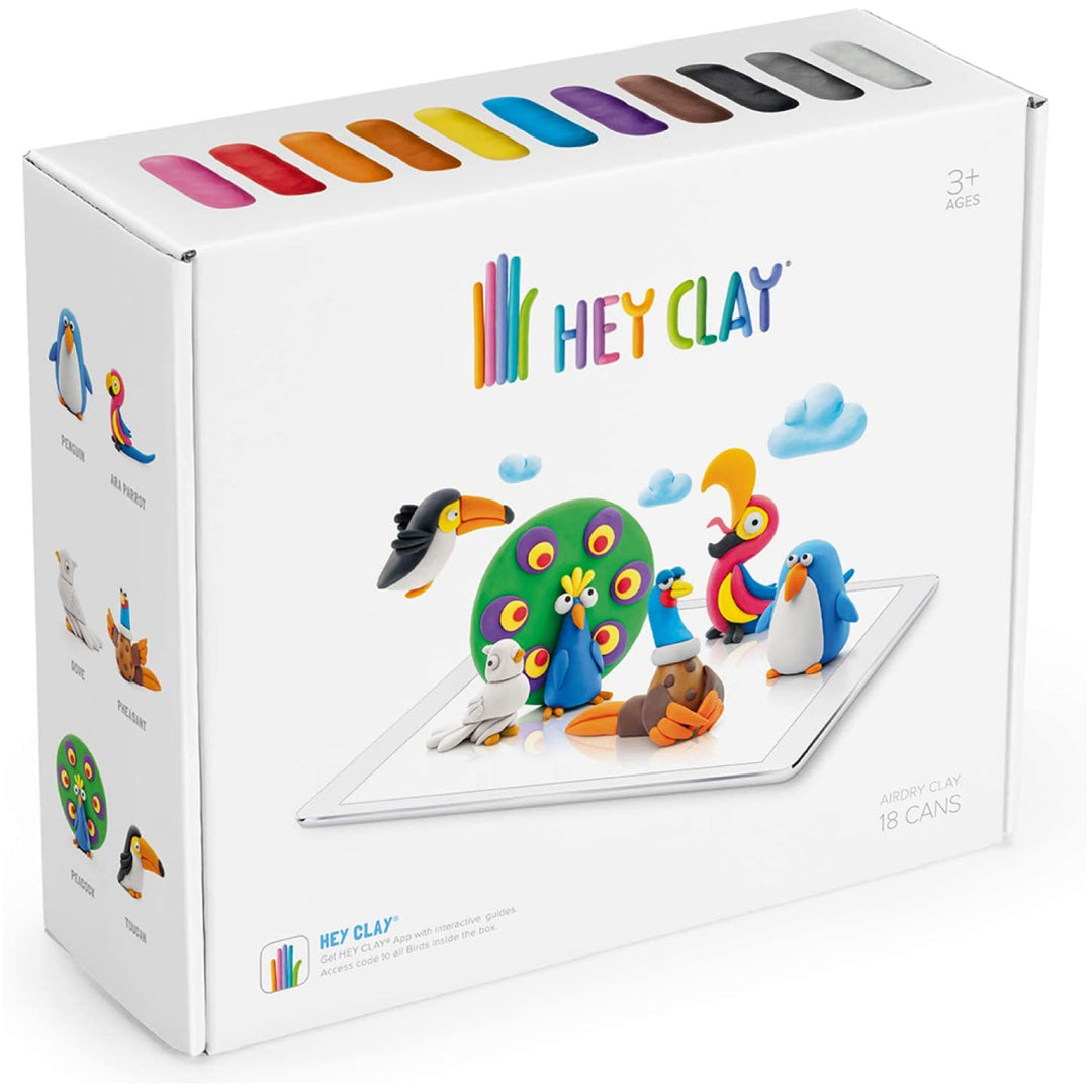 Hei Clay Ptaki 18in1 set de plastic creativ